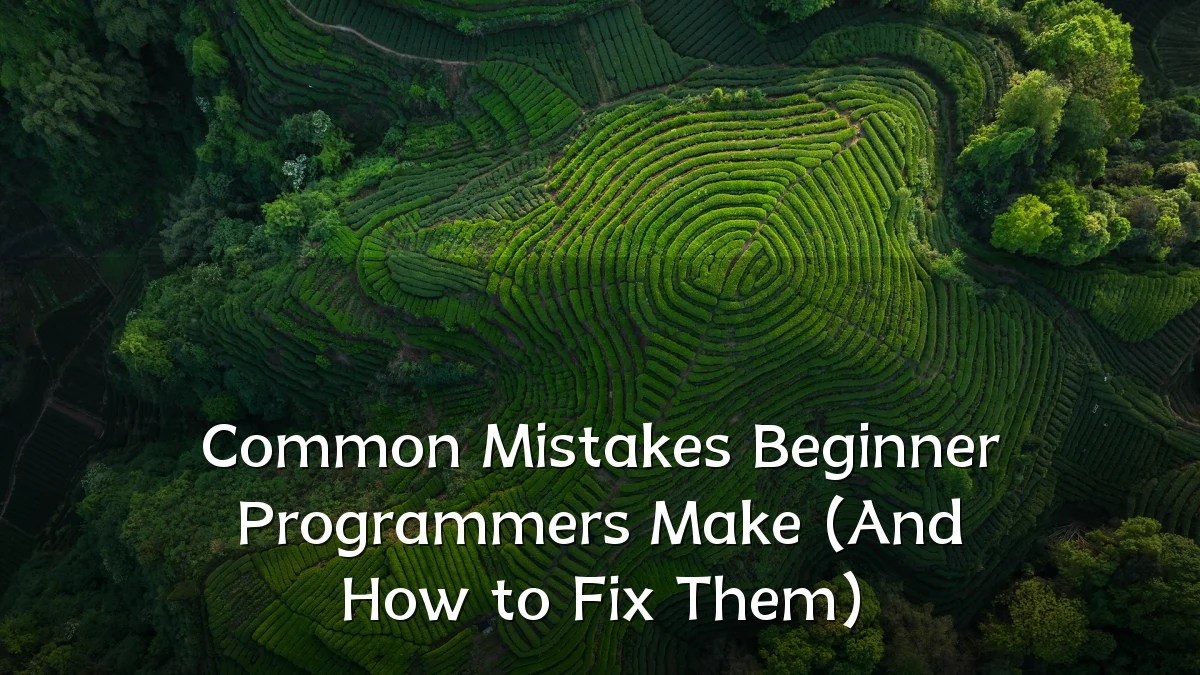 Common Mistakes Beginner Programmers Make (And How to Fix Them)