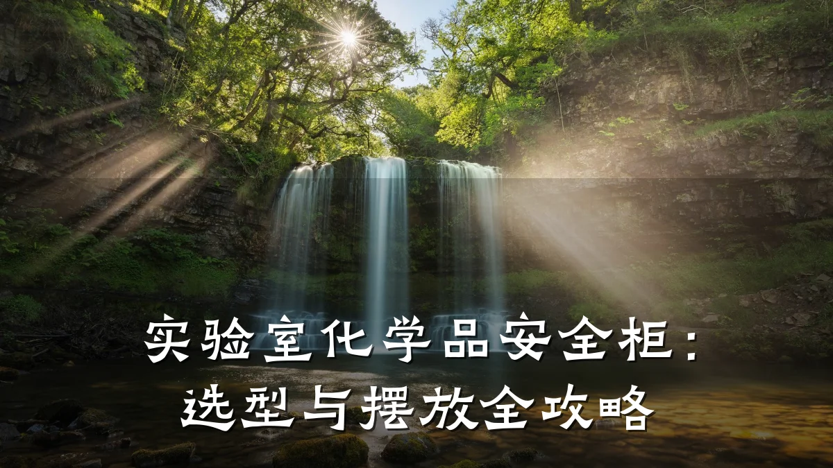 实验室化学品安全柜：选型与摆放全攻略