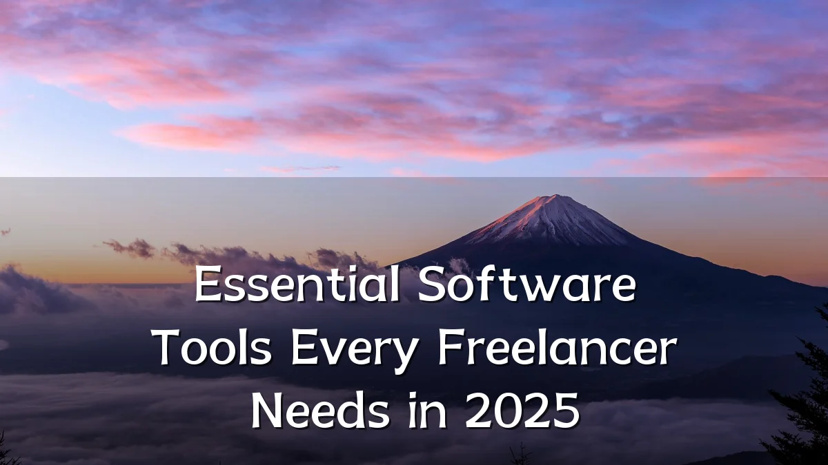 Essential Software Tools Every Freelancer Needs in 2025