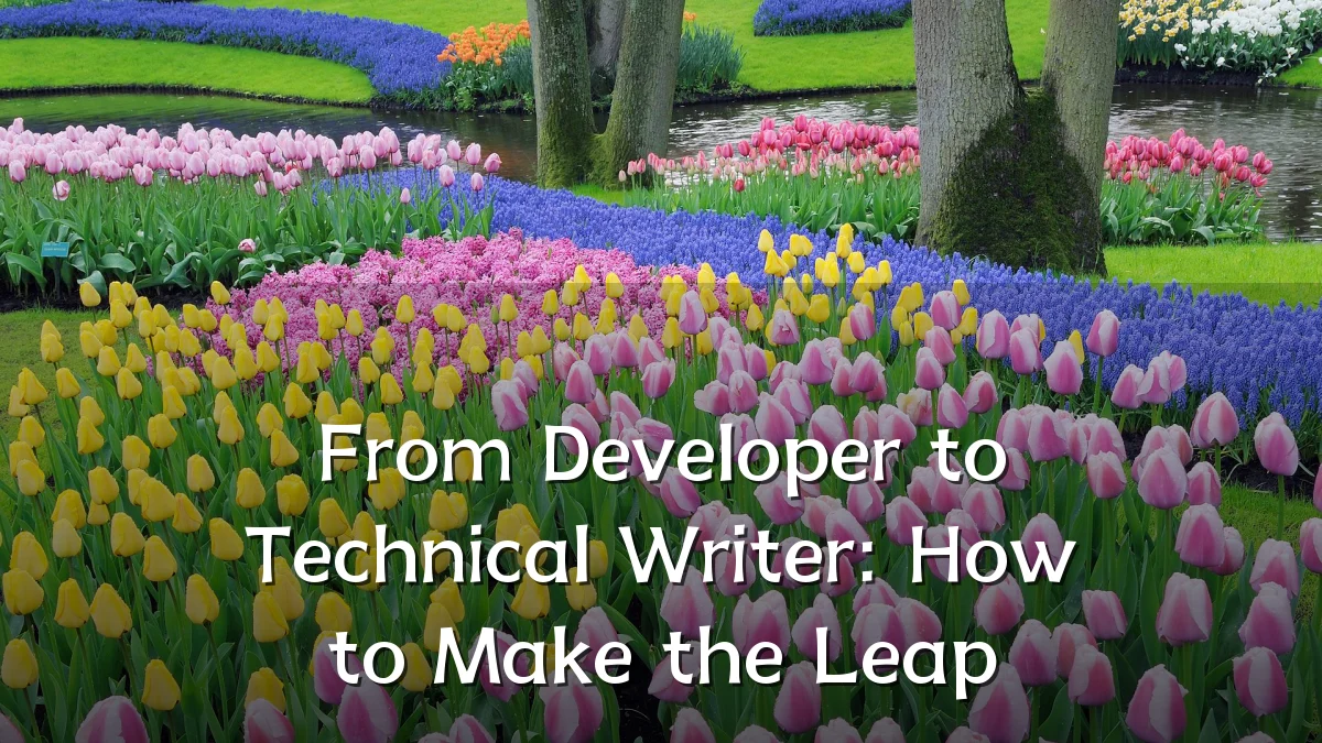 From Developer to Technical Writer: How to Make the Leap