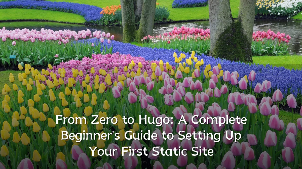 From Zero to Hugo: A Complete Beginner's Guide to Setting Up Your First Static Site