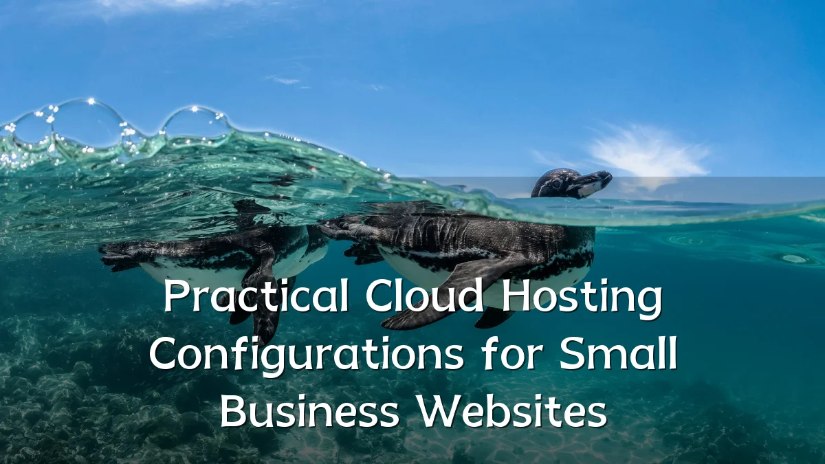 Practical Cloud Hosting Configurations for Small Business Websites