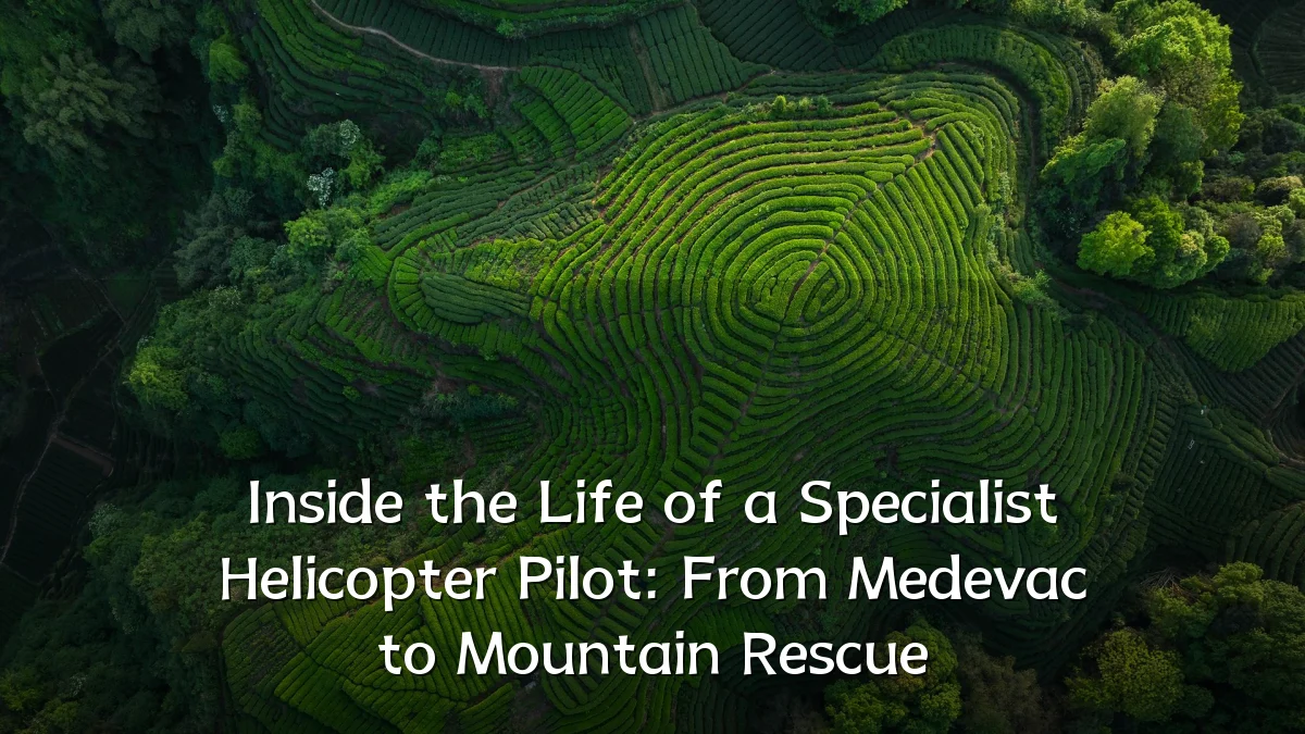 Inside the Life of a Specialist Helicopter Pilot: From Medevac to Mountain Rescue