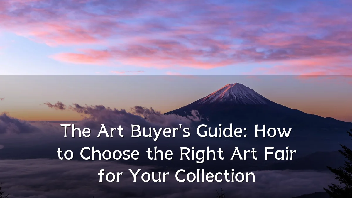 The Art Buyer's Guide: How to Choose the Right Art Fair for Your Collection