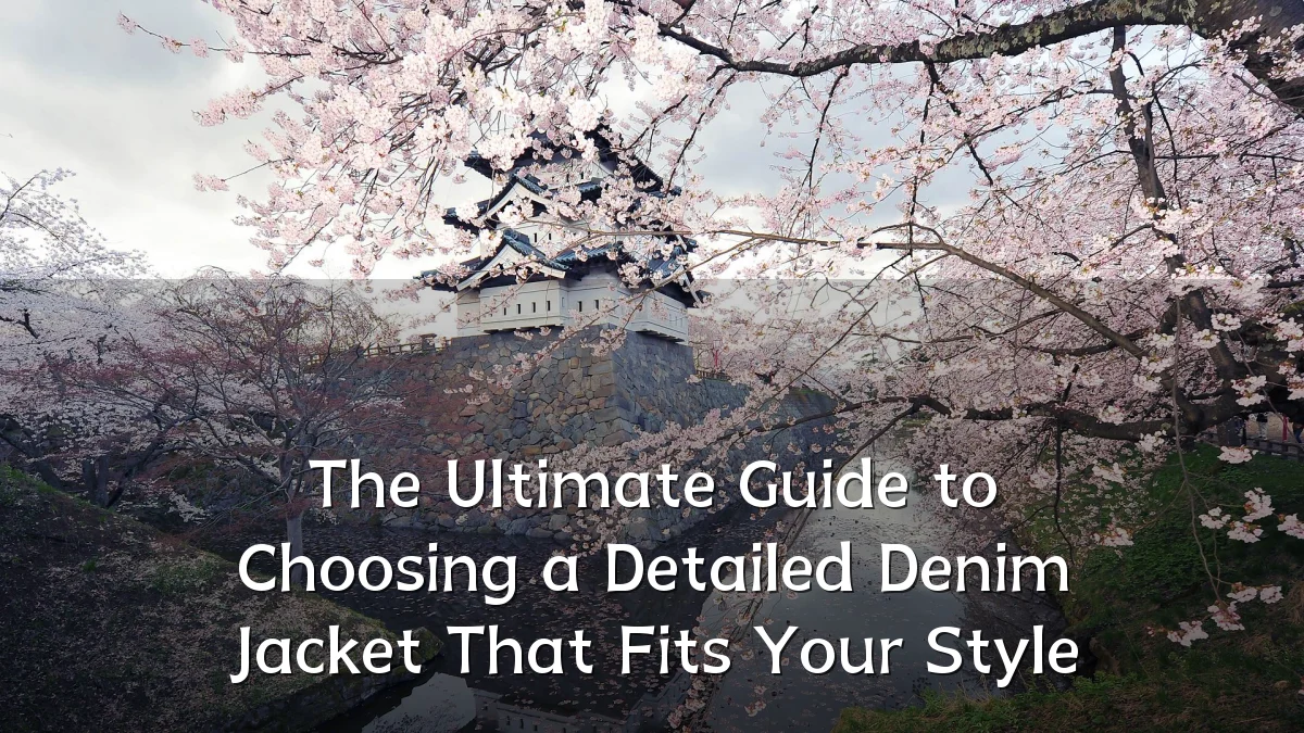 The Ultimate Guide to Choosing a Detailed Denim Jacket That Fits Your Style